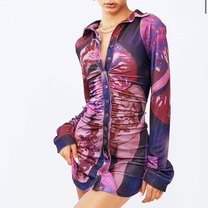 With Jean Andy Dress in Flamboyant Anthurium